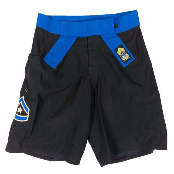 OTM Fight Shop Shorts Mens size 30 Jiu Jitsu BJJ MMA Blue Belt - Picture 1 of 5